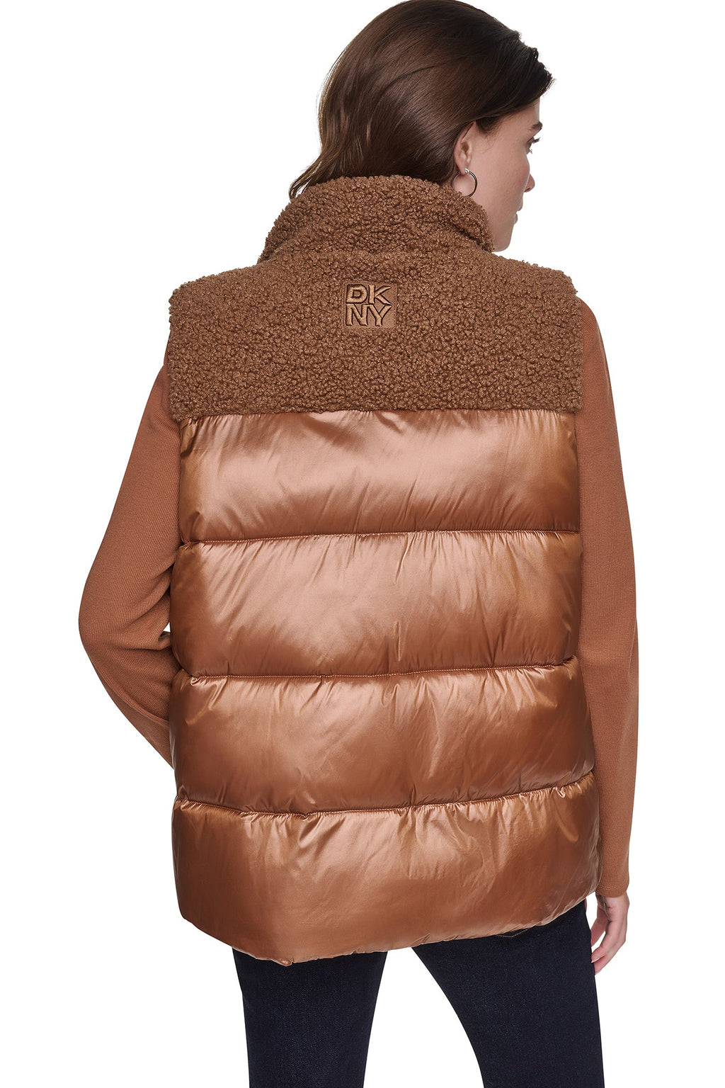 SHERPA MIX MOCK NECK VEST