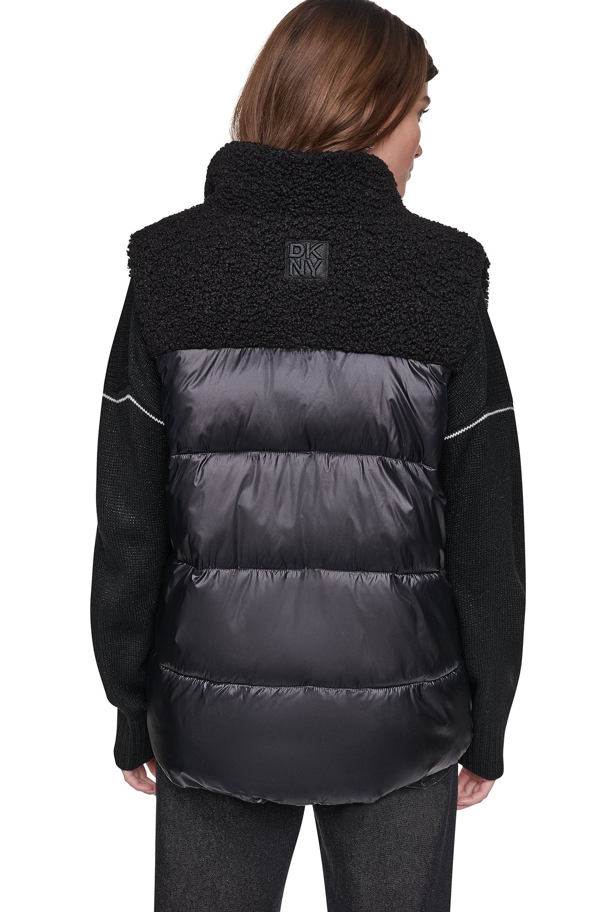 SHERPA MIX MOCK NECK VEST
