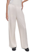 HIGH-RISE SATIN PULL-ON PANT