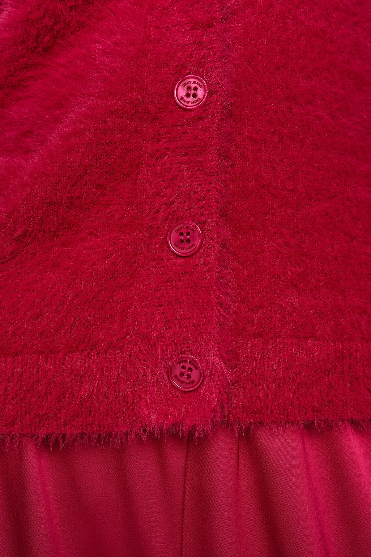 BRUSHED V-NECK CARDIGAN