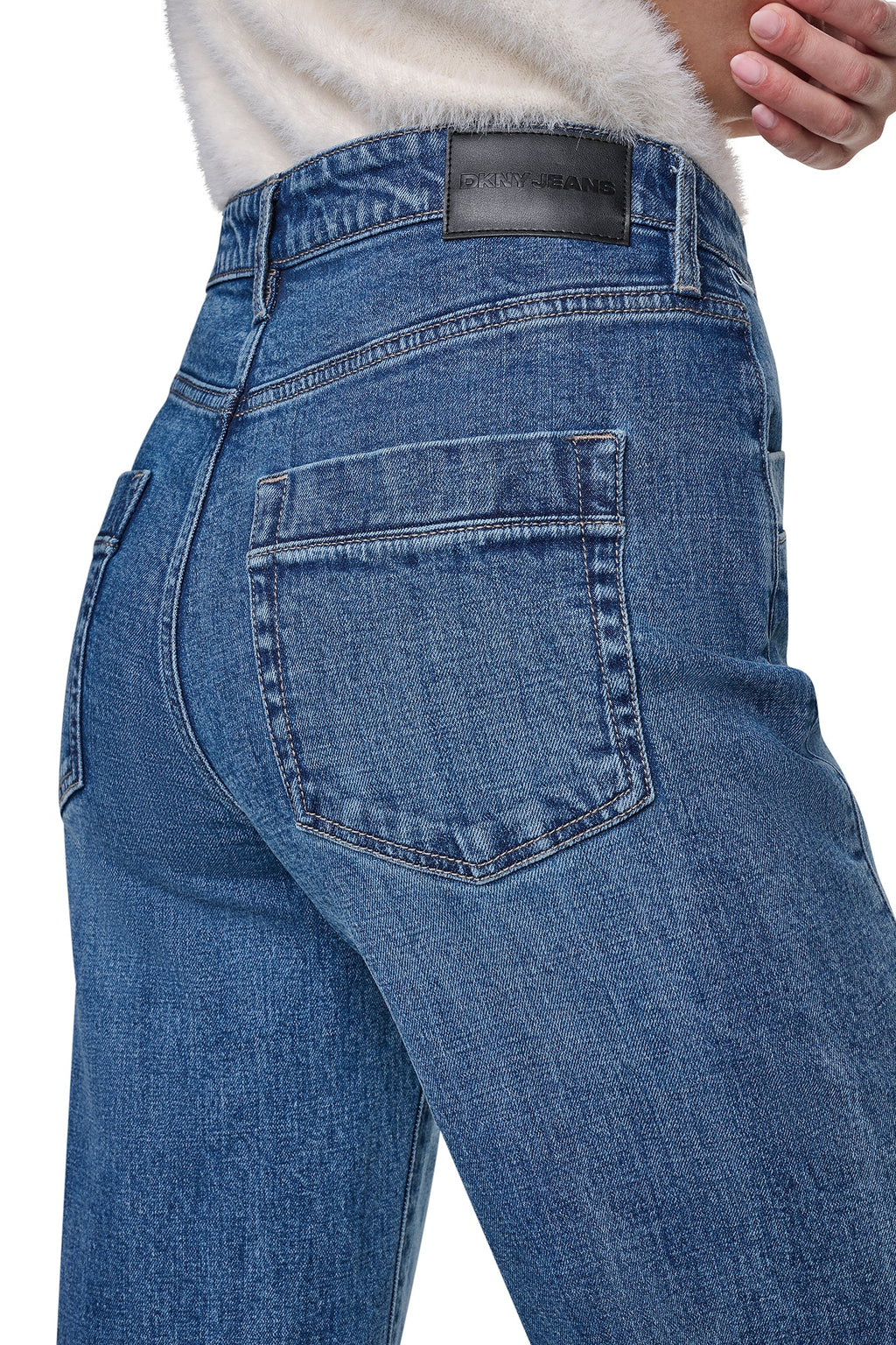 HIGH-RISE FORWARD SEAM WIDE LEG