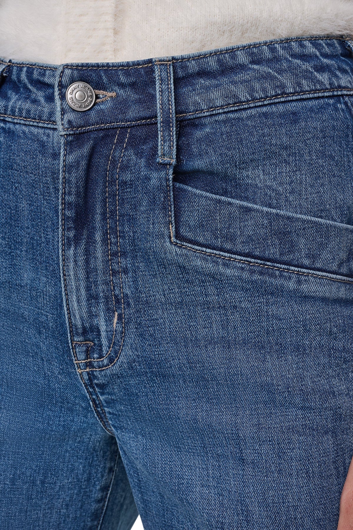 HIGH-RISE FORWARD SEAM WIDE LEG