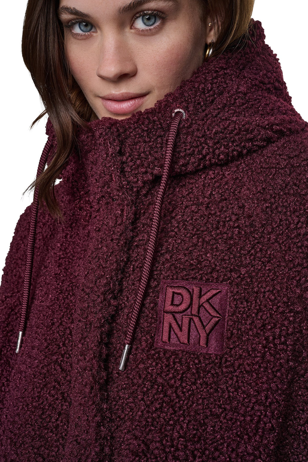SHERPA MIXED MEDIA HOODED JACKET