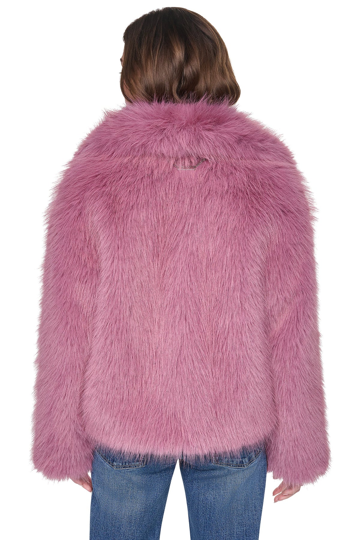 SHORT FAUX FUR JACKET