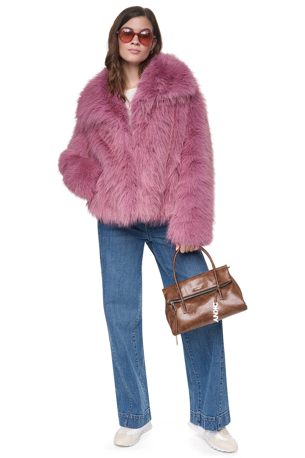 SHORT FAUX FUR JACKET