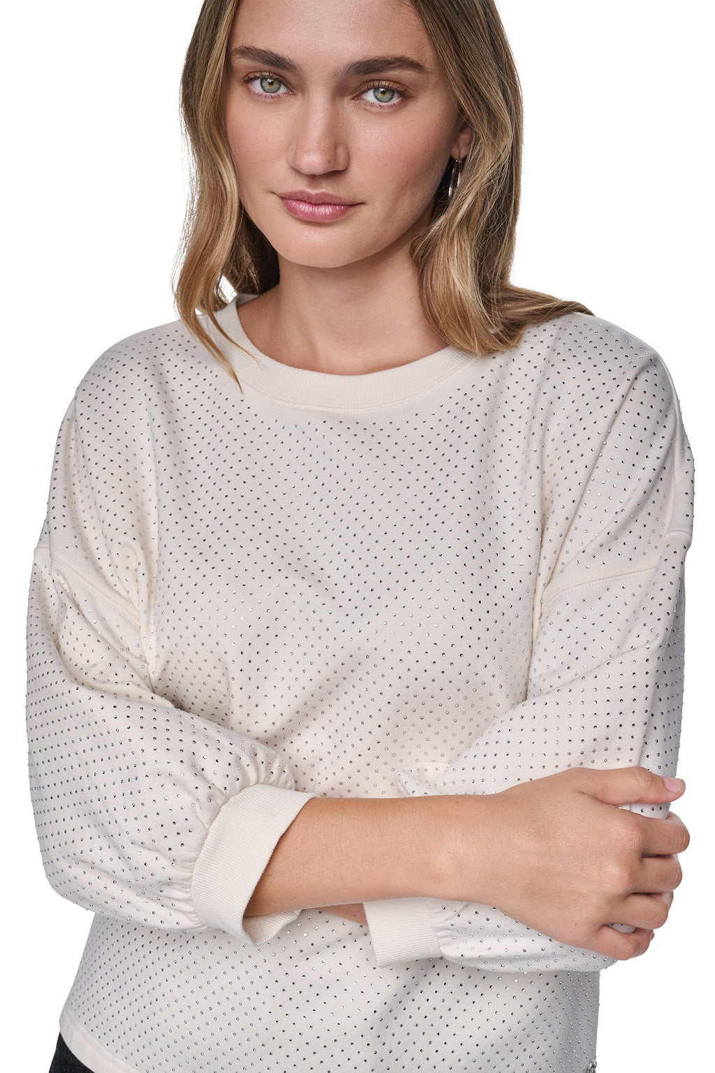 RHINESTONE SWEATSHIRT