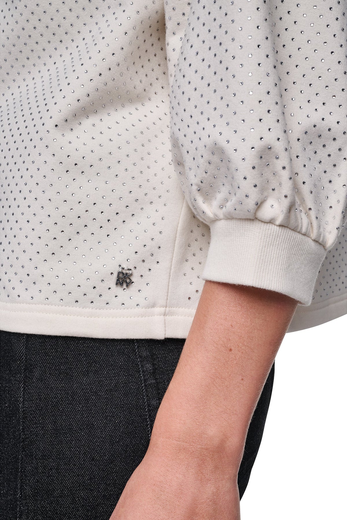 RHINESTONE SWEATSHIRT