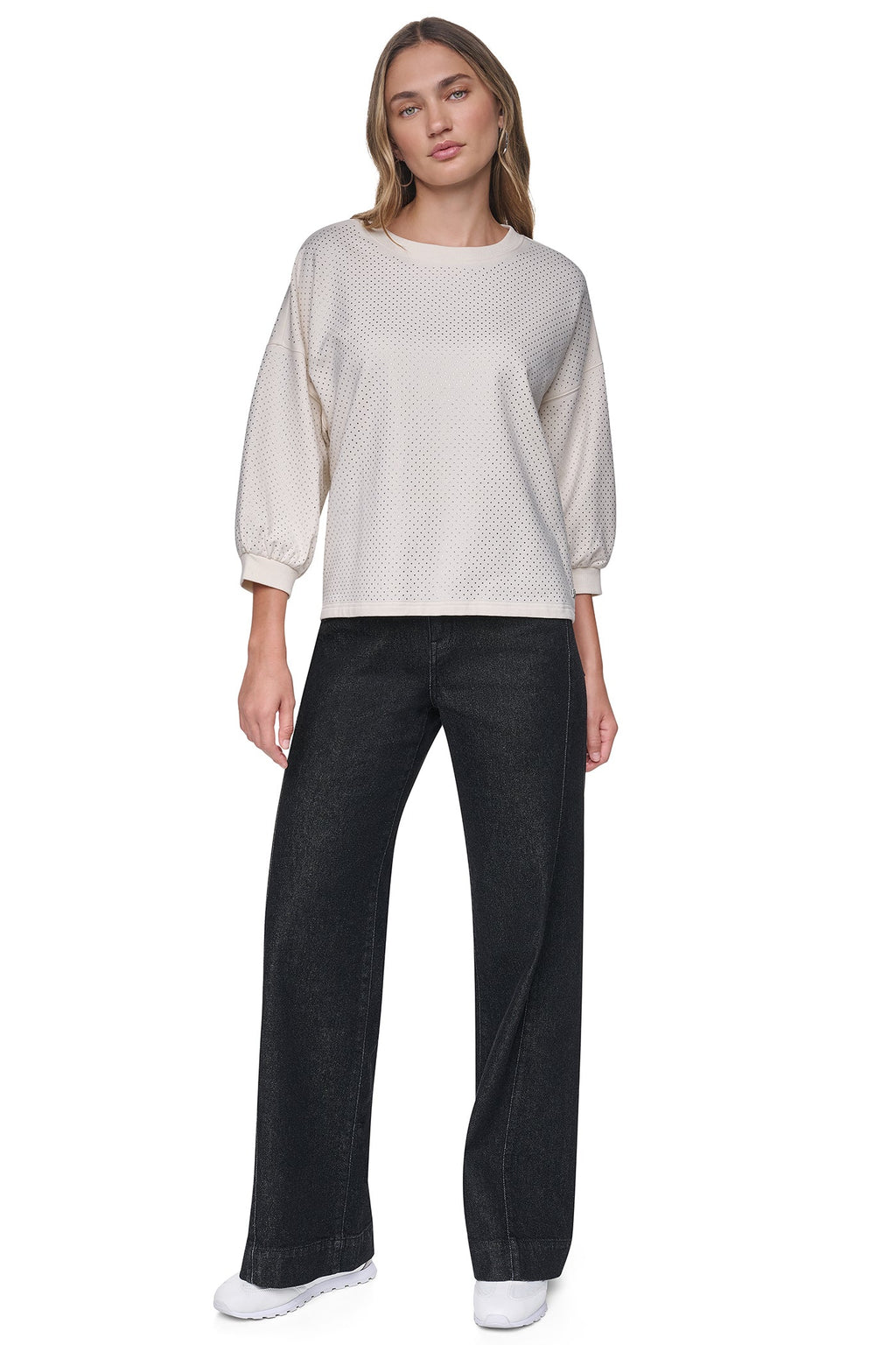 RHINESTONE SWEATSHIRT