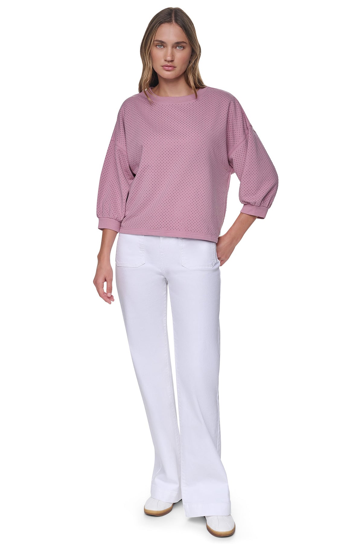 RHINESTONE SWEATSHIRT