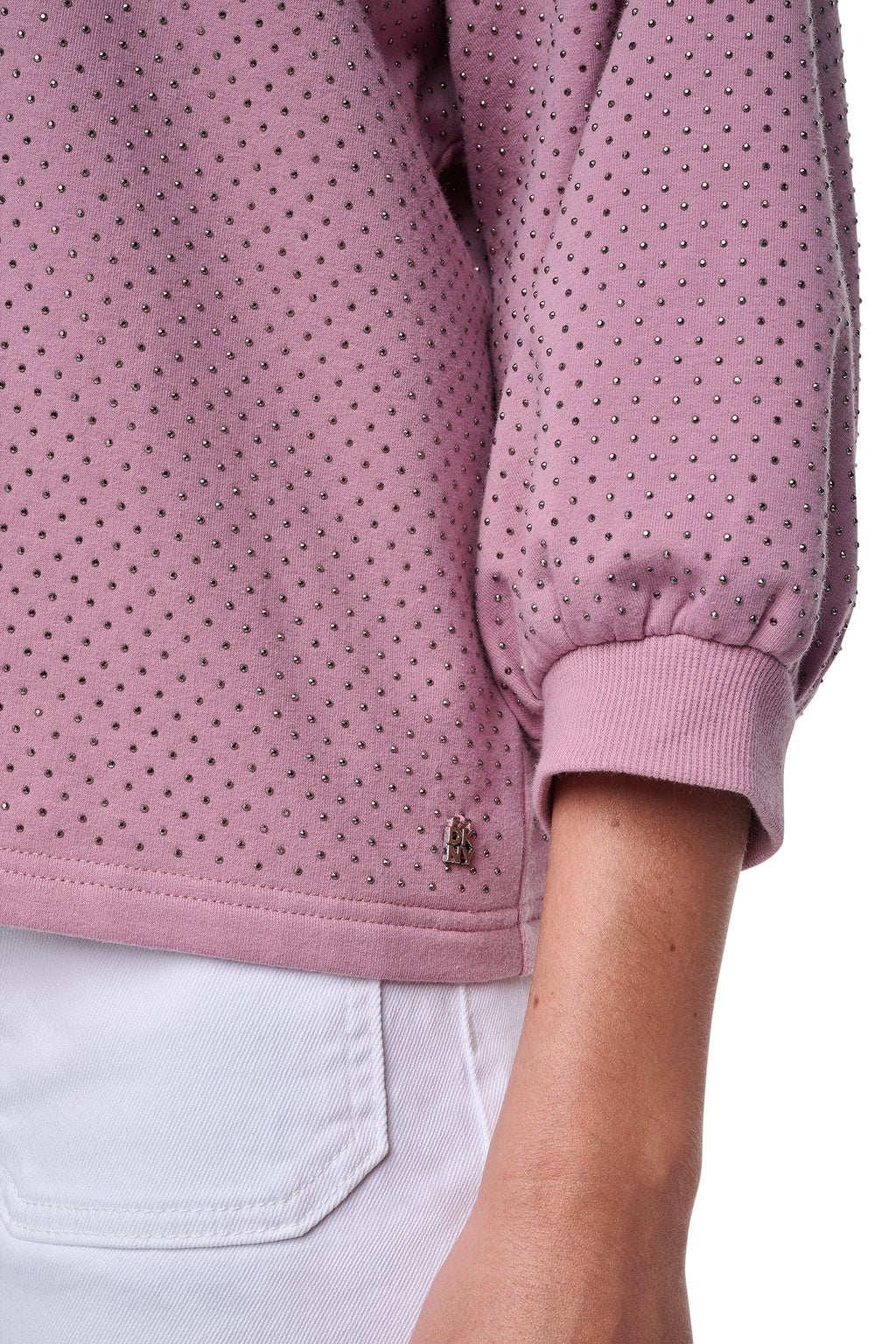 RHINESTONE SWEATSHIRT