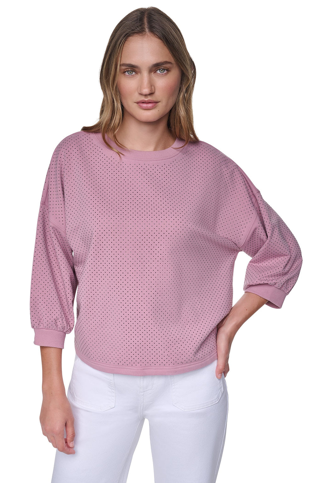 RHINESTONE SWEATSHIRT