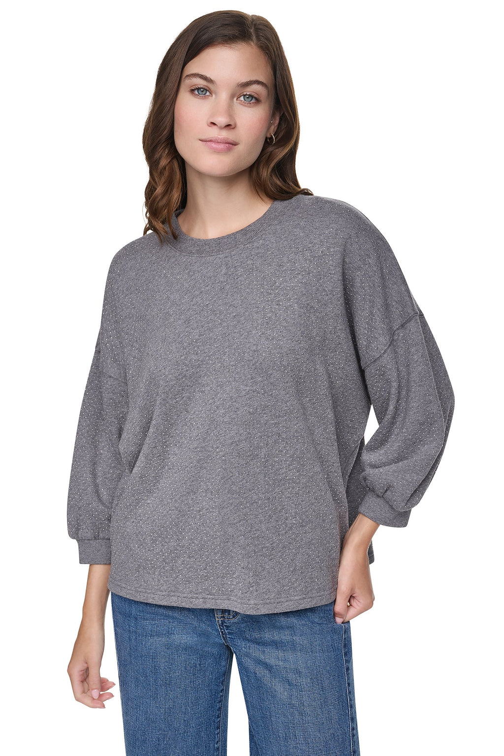 RHINESTONE SWEATSHIRT