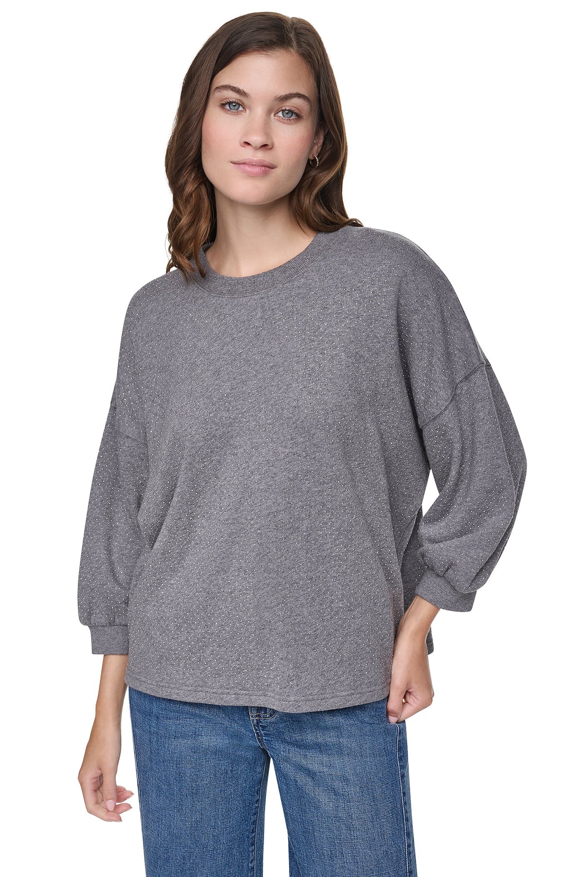 RHINESTONE SWEATSHIRT