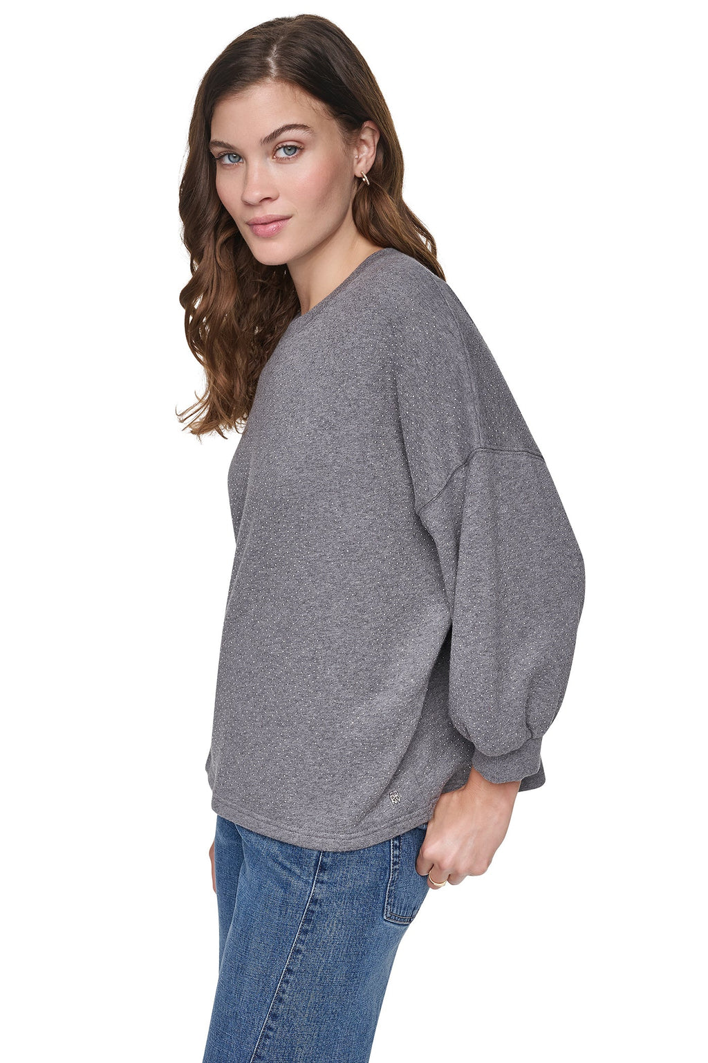 RHINESTONE SWEATSHIRT