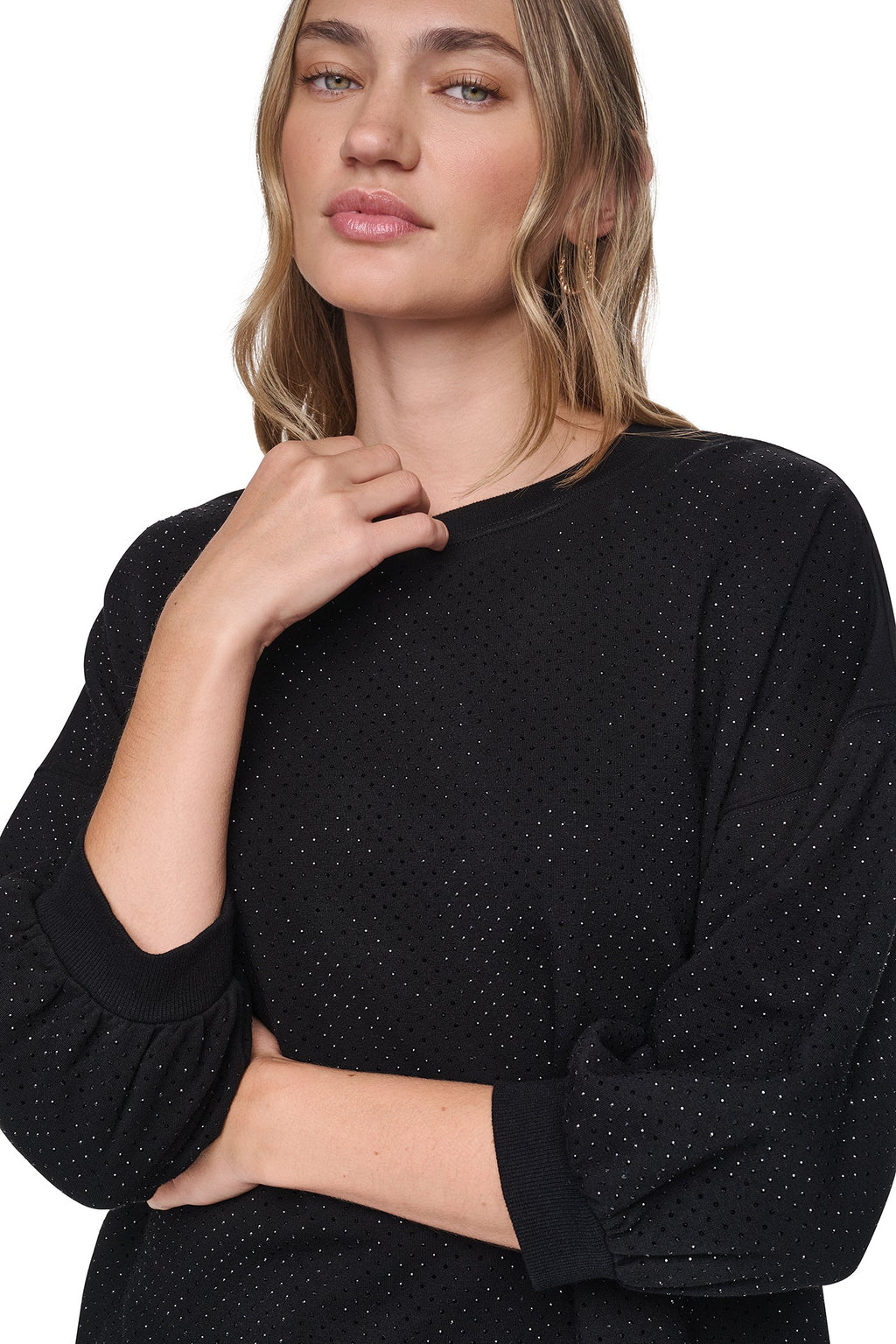 RHINESTONE SWEATSHIRT