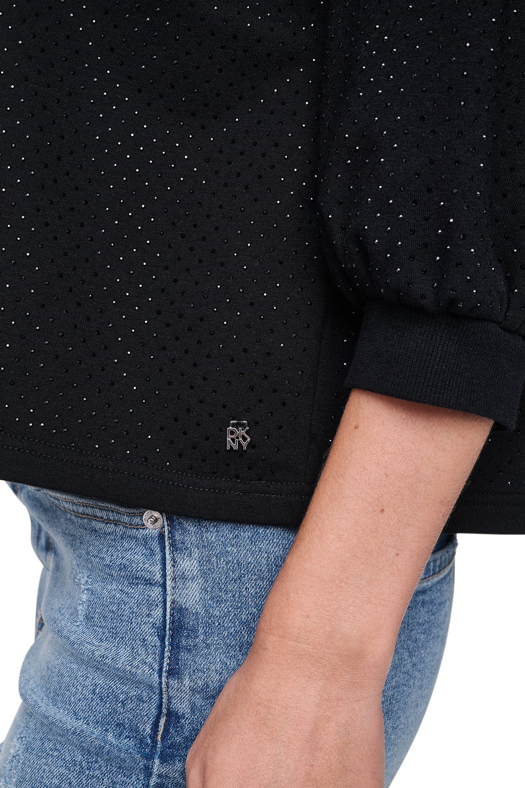 RHINESTONE SWEATSHIRT