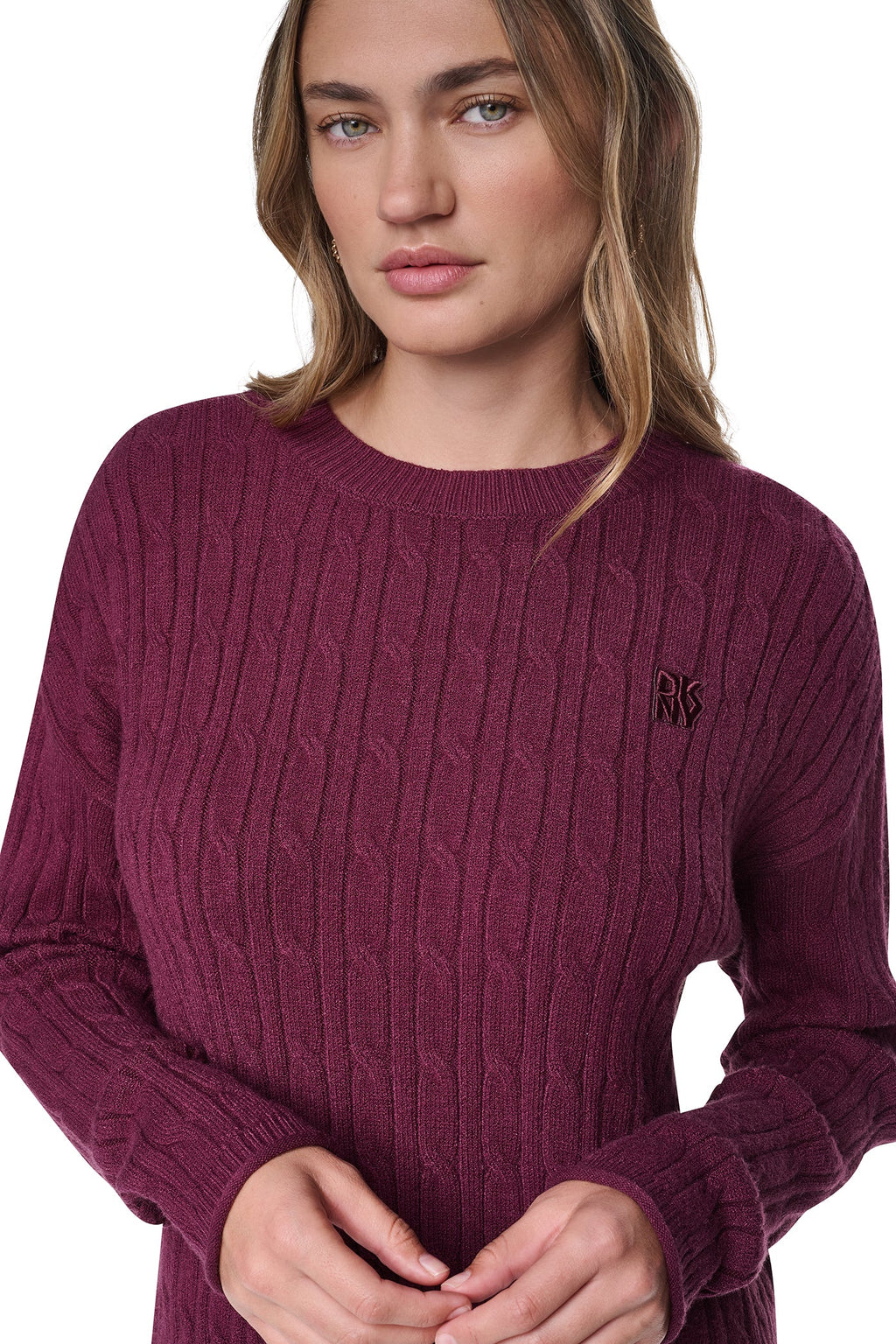 CABLE KNIT SWEATER