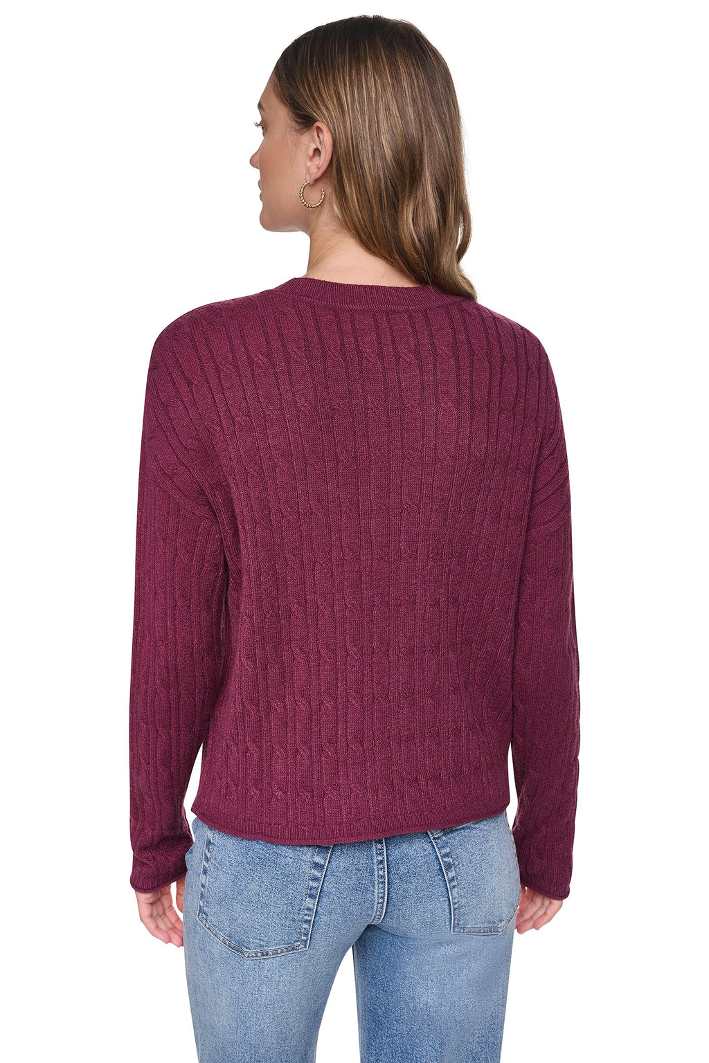 CABLE KNIT SWEATER