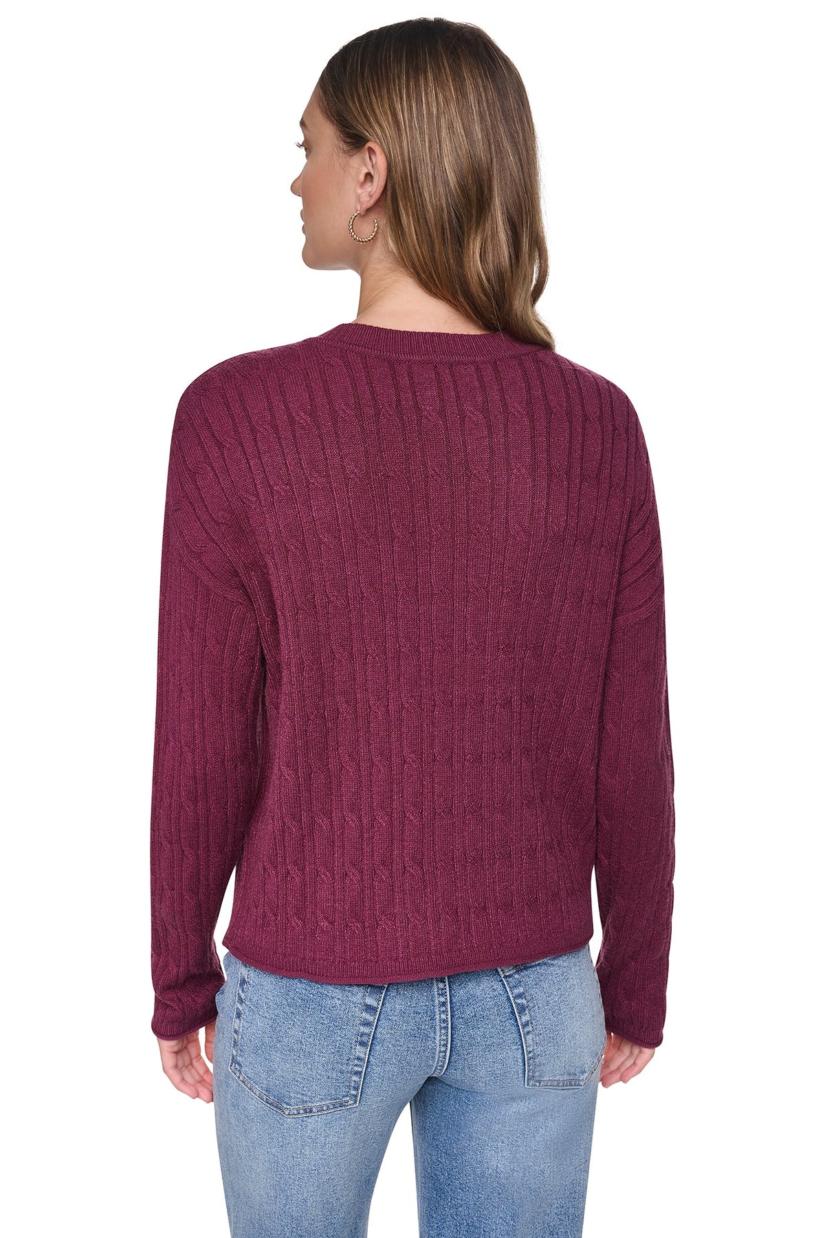 CABLE KNIT SWEATER