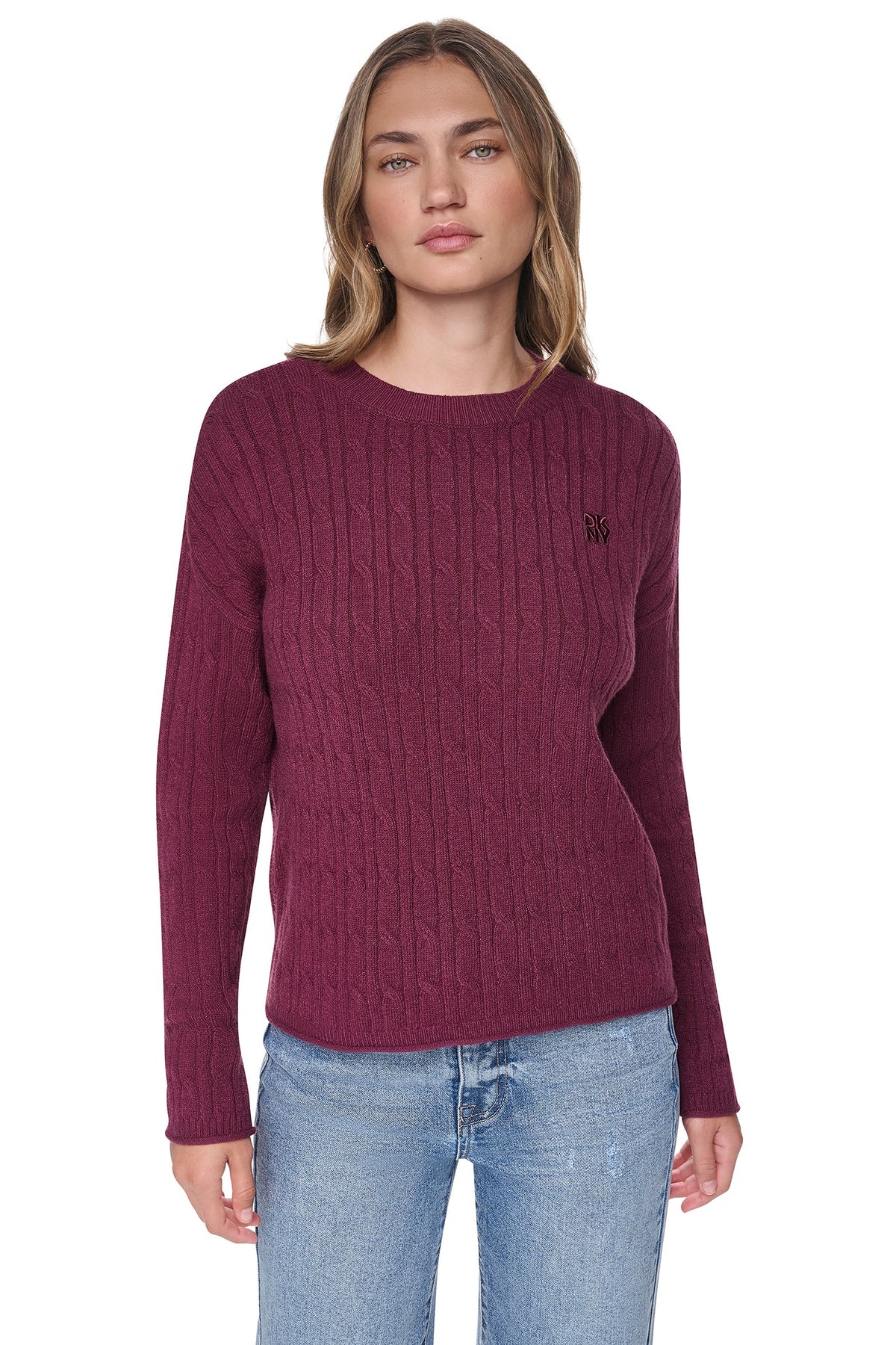 CABLE KNIT SWEATER