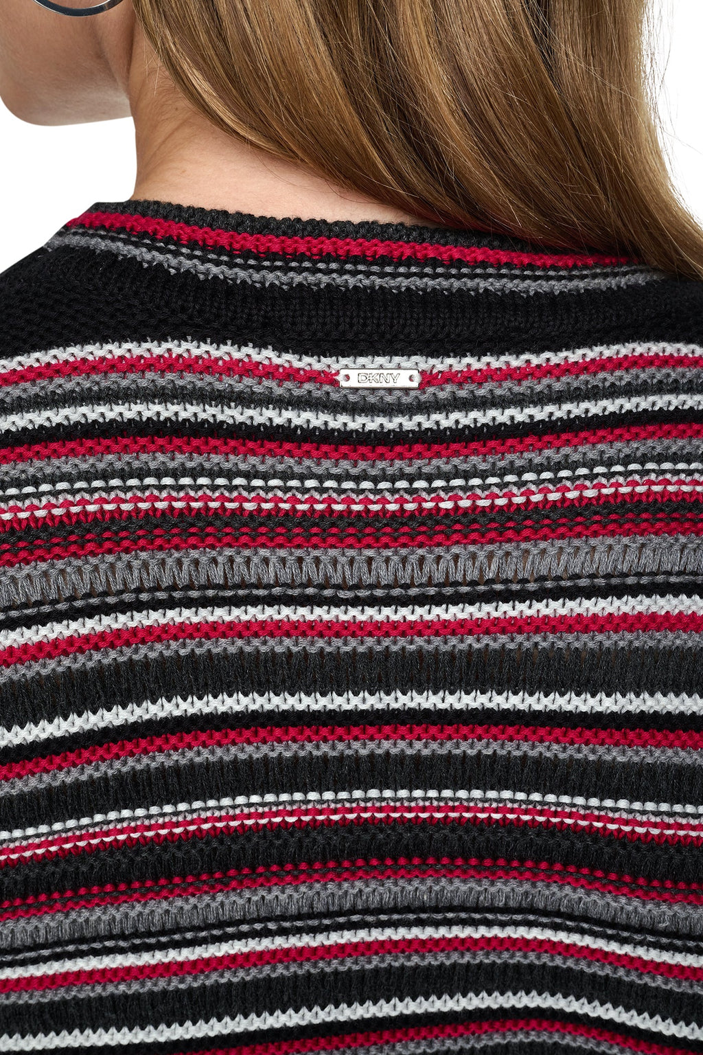 STRIPED RUGBY CREW NECK SWEATER