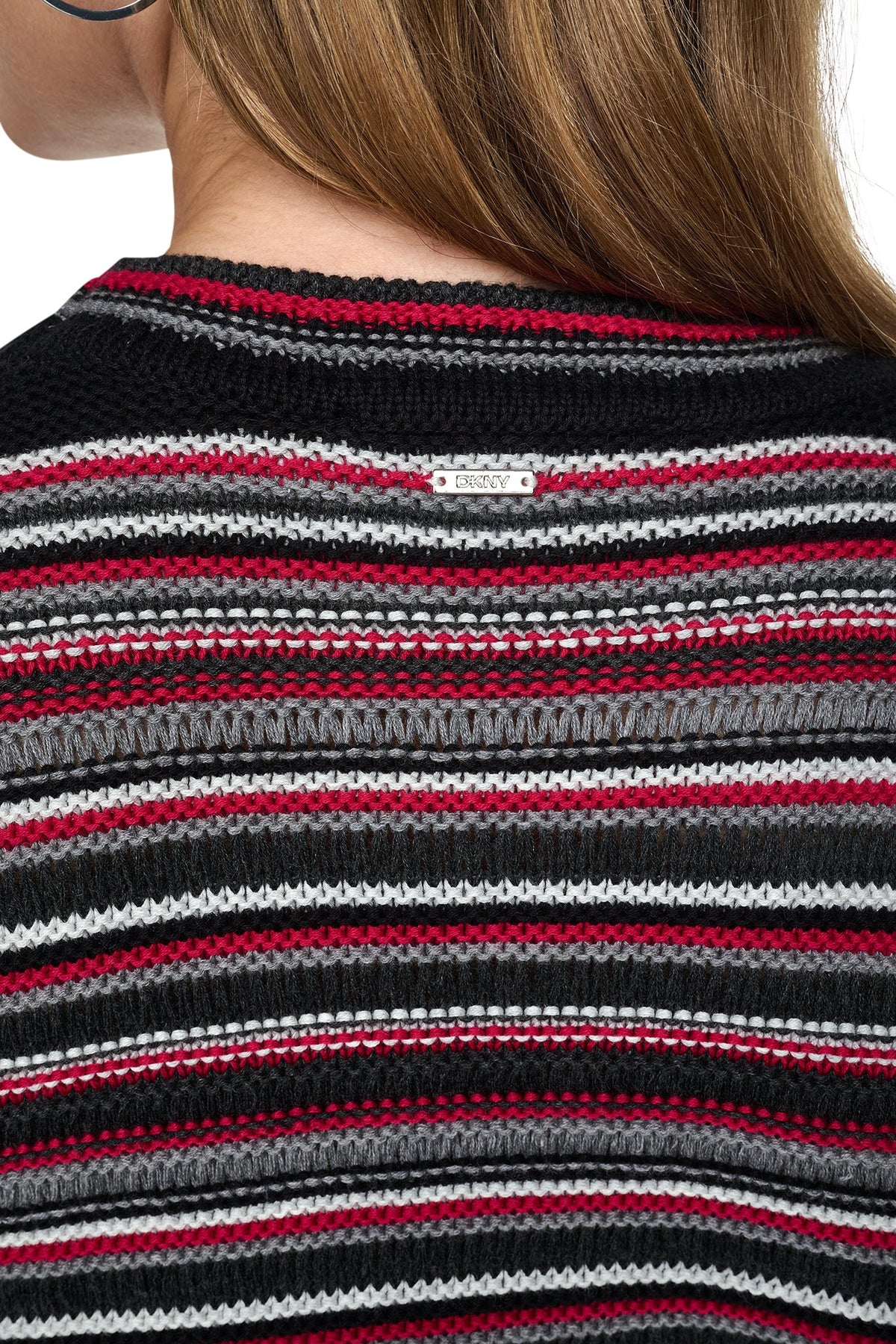 STRIPED RUGBY CREW NECK SWEATER