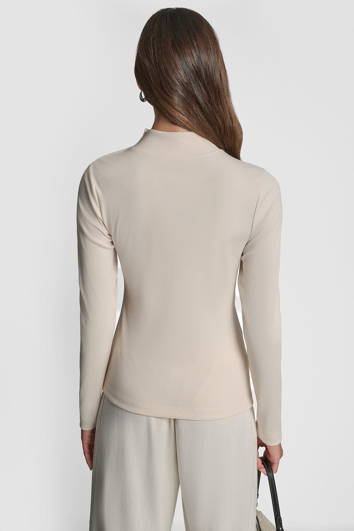 JEWEL BUTTON LONG SLEEVE TEE