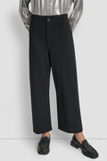 CROPPED HIGH-RISE WIDE-LEG PANT
