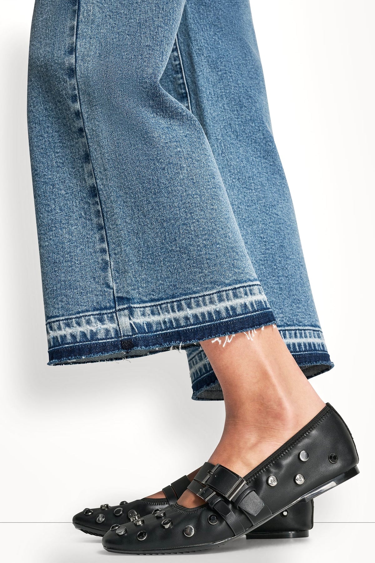 MID-RISE CROPPED WIDE LEG