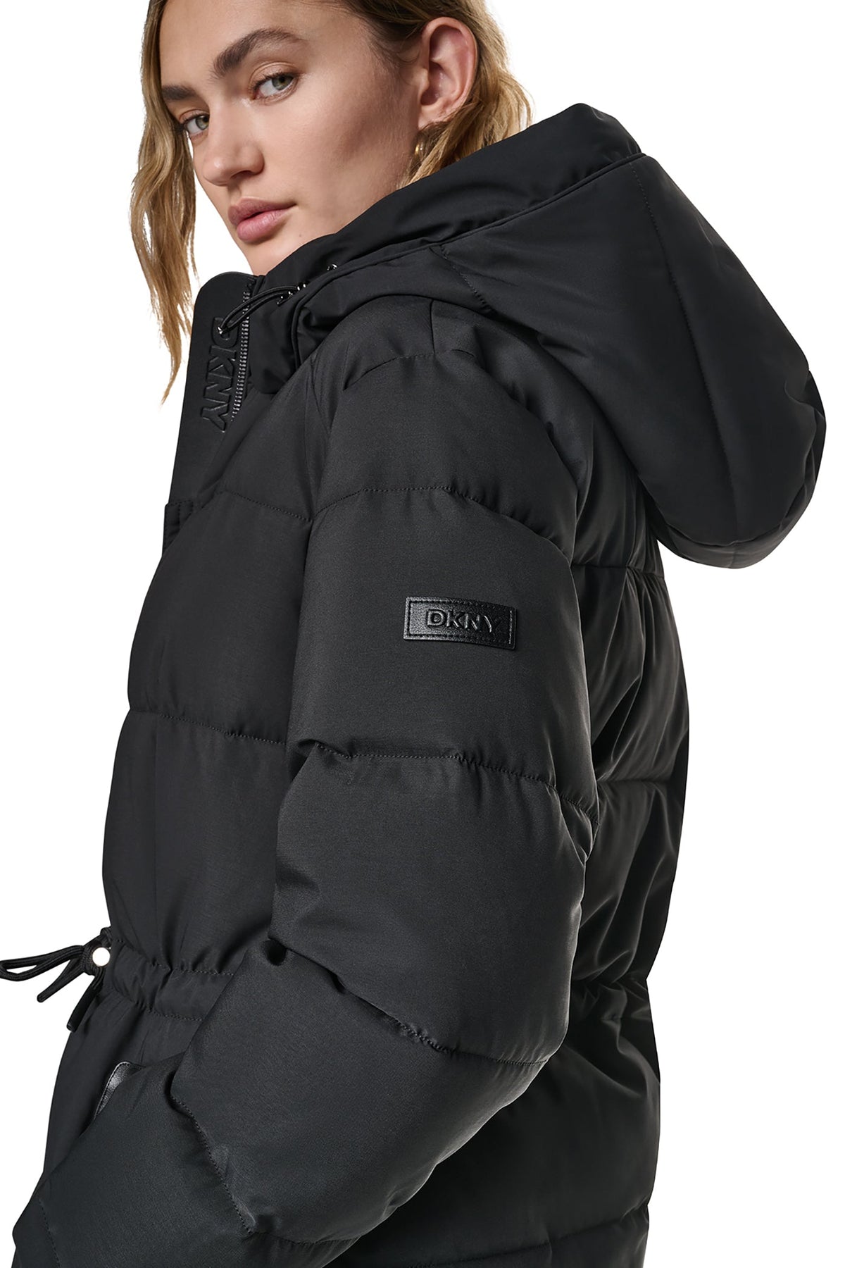 MAXI PUFFER COAT WITH HOOD