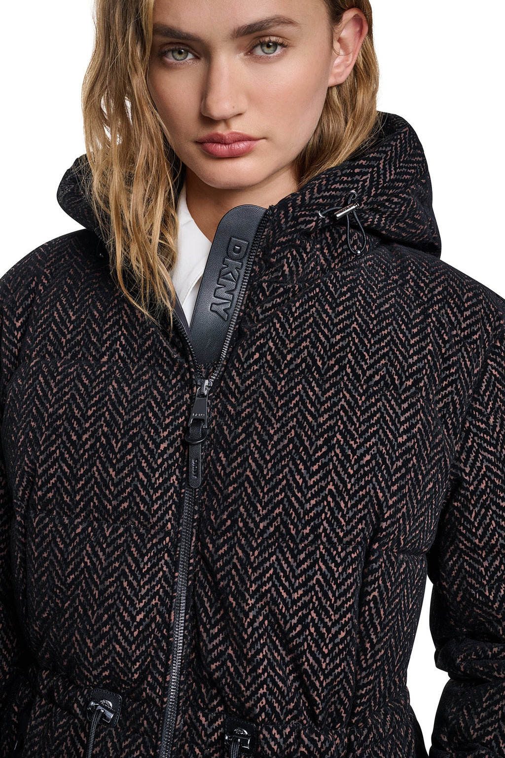 MAXI PUFFER COAT WITH HOOD