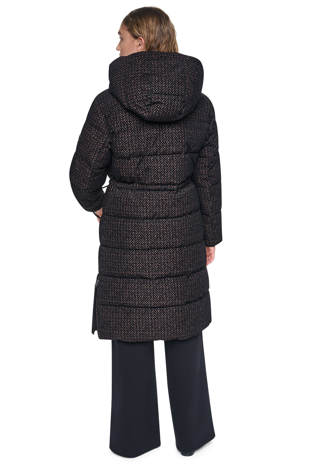 MAXI PUFFER COAT WITH HOOD
