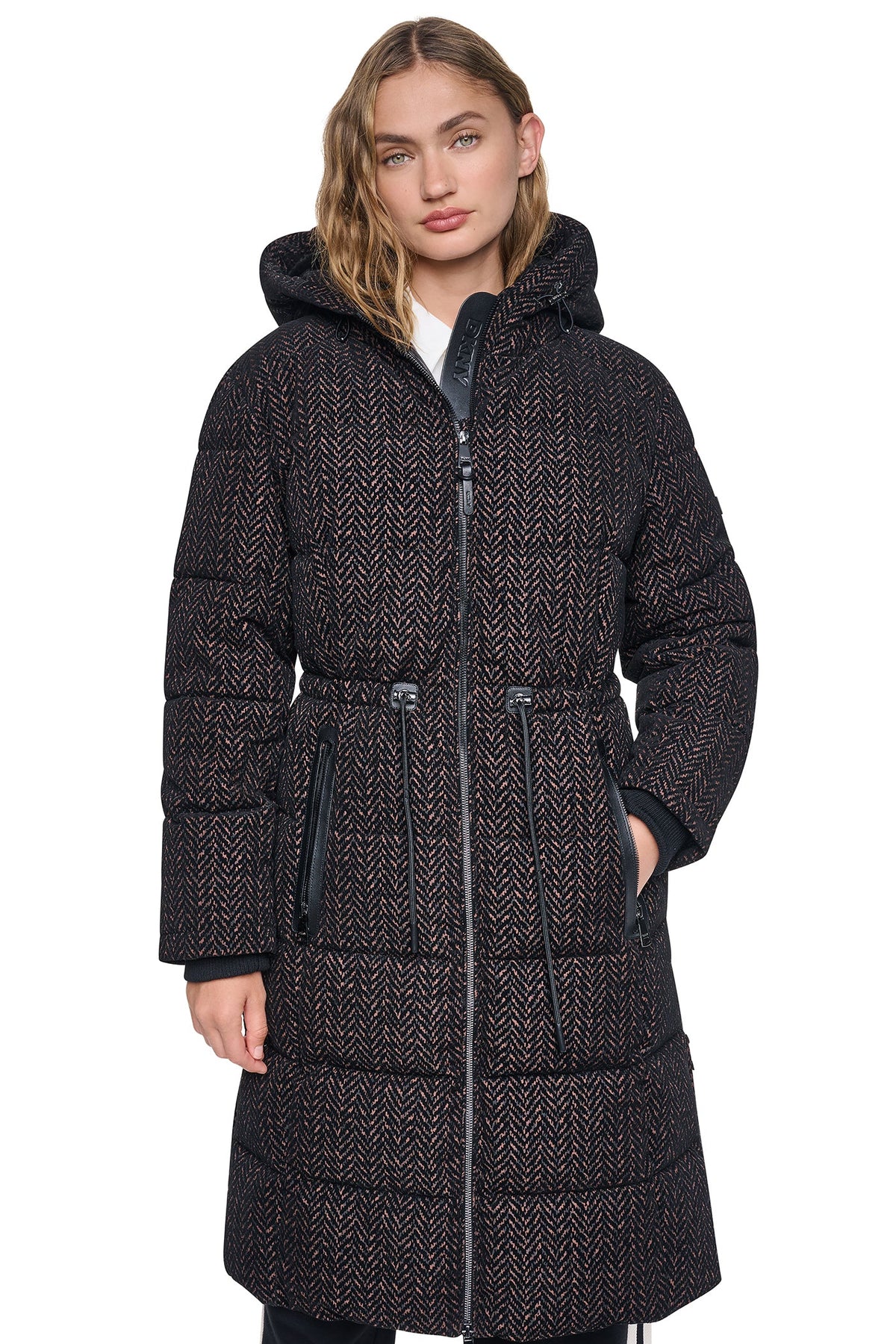 MAXI PUFFER COAT WITH HOOD