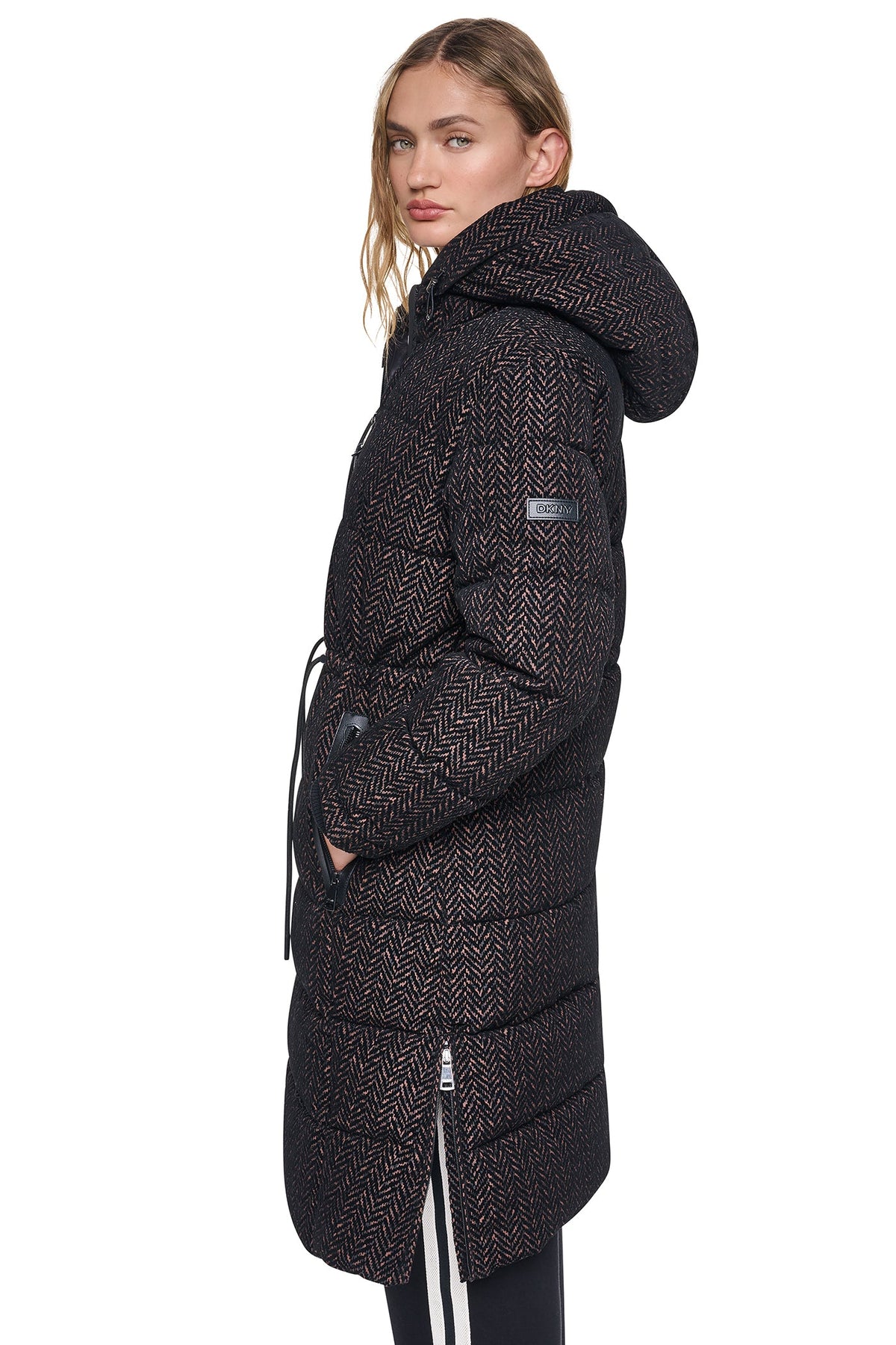 MAXI PUFFER COAT WITH HOOD