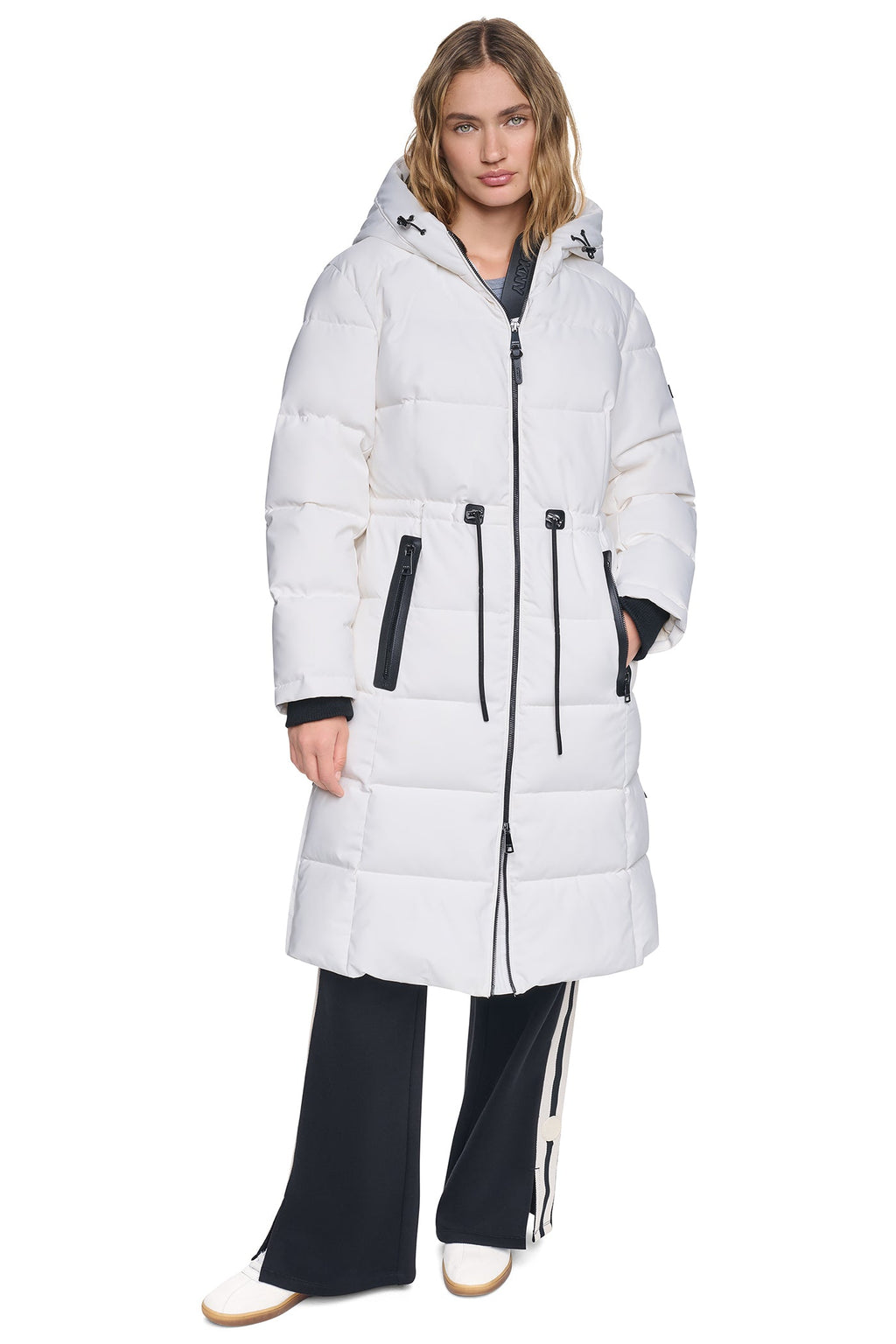 MAXI PUFFER COAT WITH HOOD