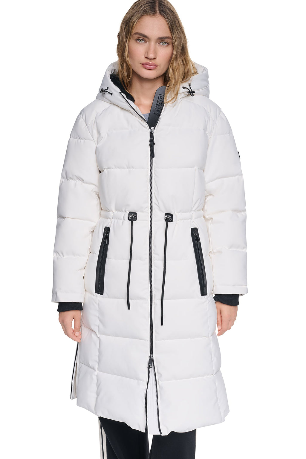 MAXI PUFFER COAT WITH HOOD