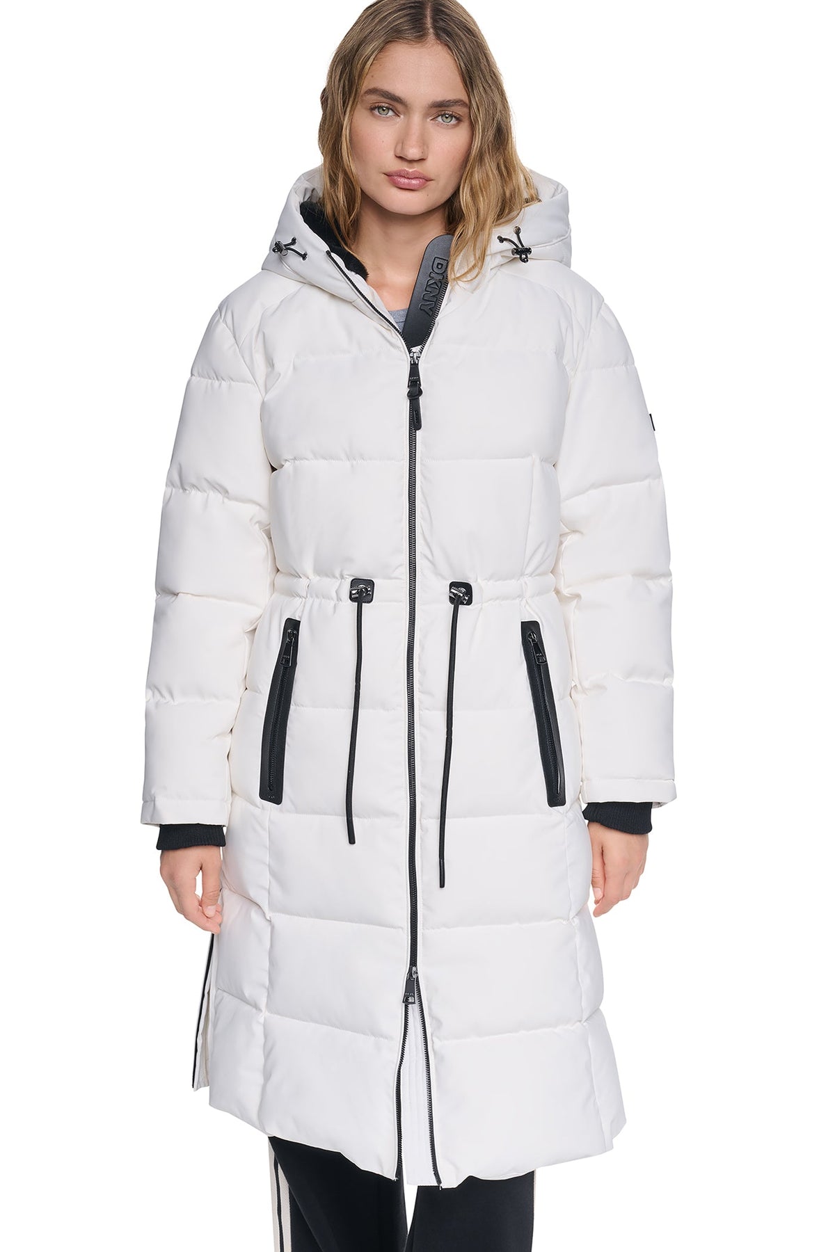 MAXI PUFFER COAT WITH HOOD