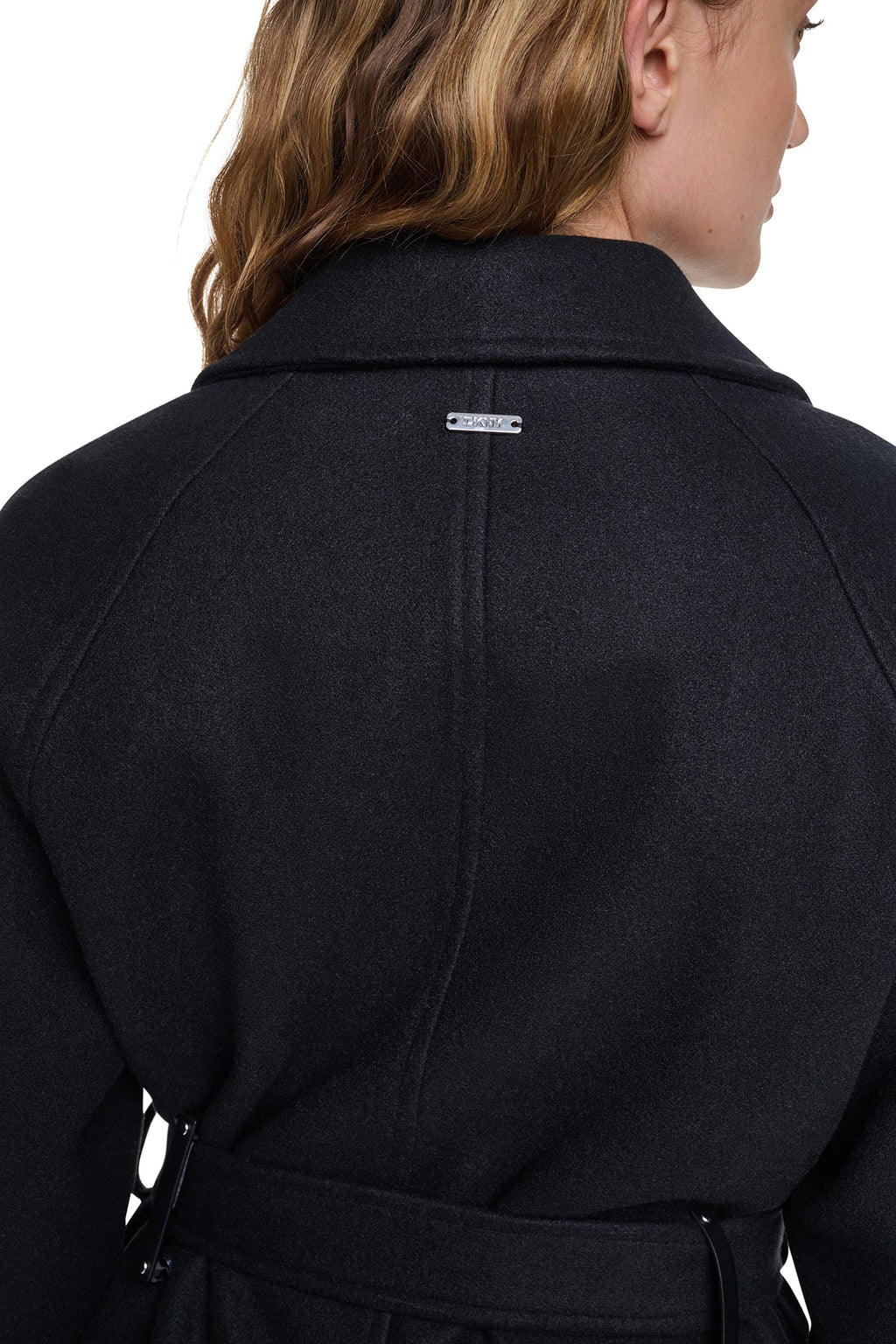 DOUBLE BREASTED WRAP COAT
