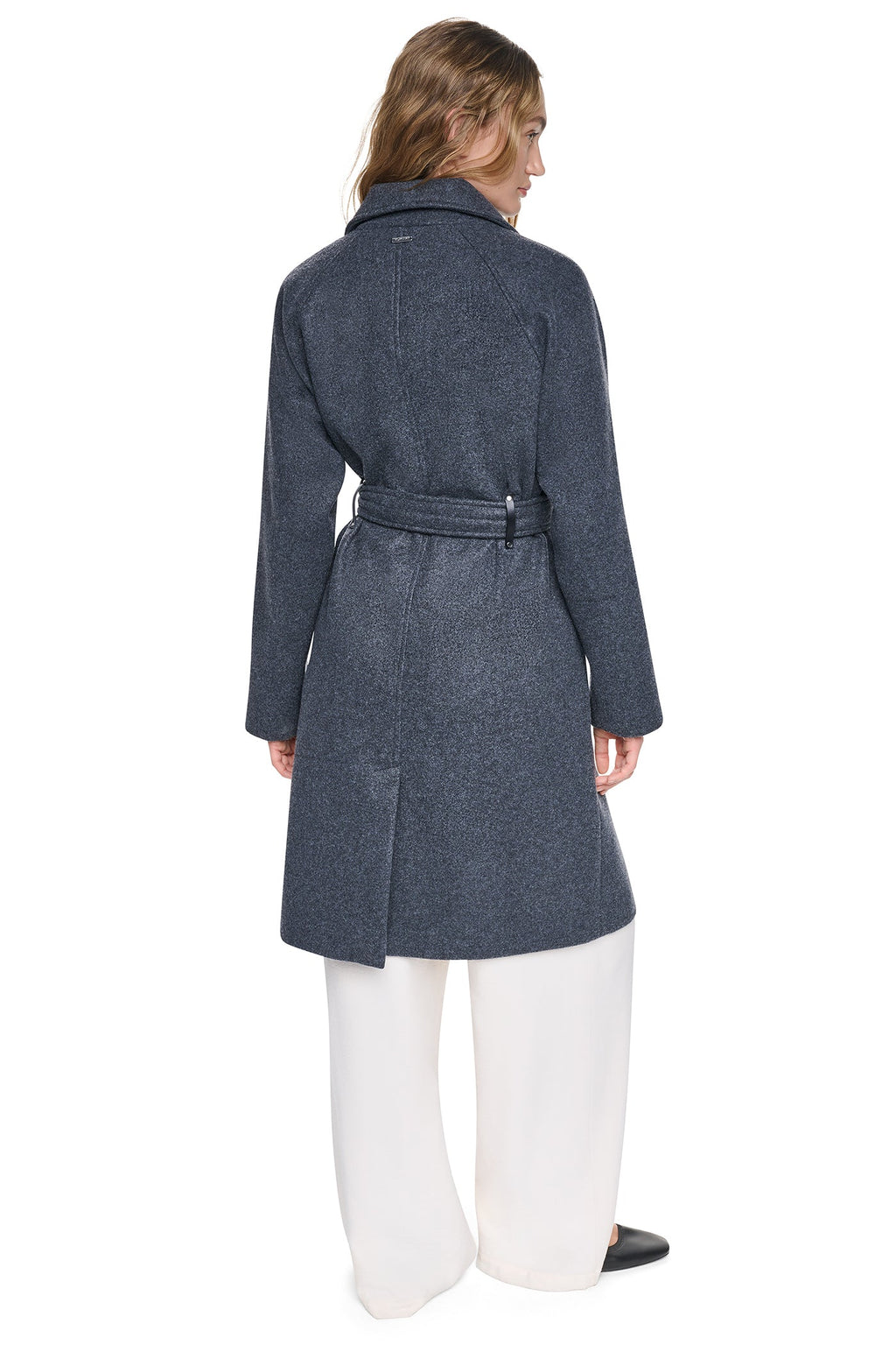 DOUBLE BREASTED WRAP COAT