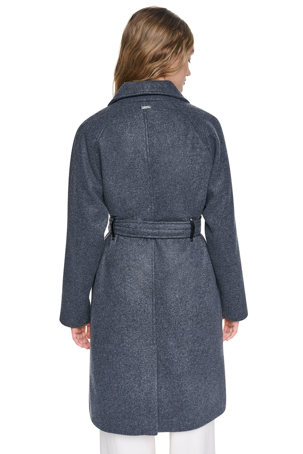 DOUBLE BREASTED WRAP COAT