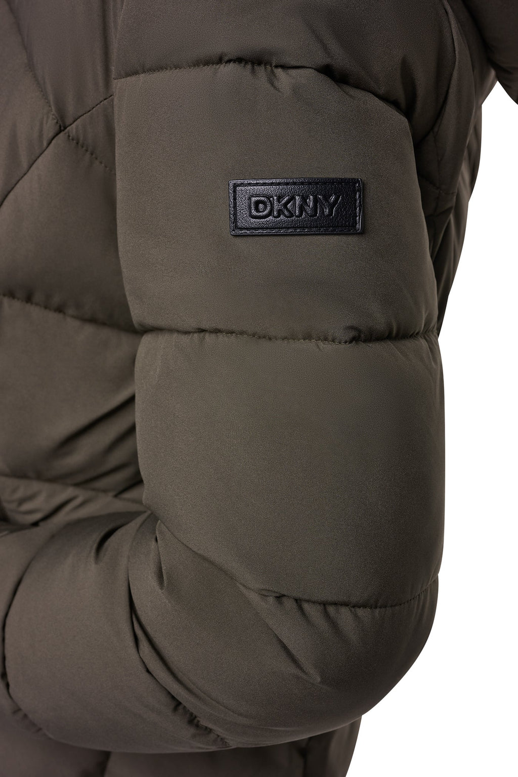 STRETCH HOODED PUFFER JACKET