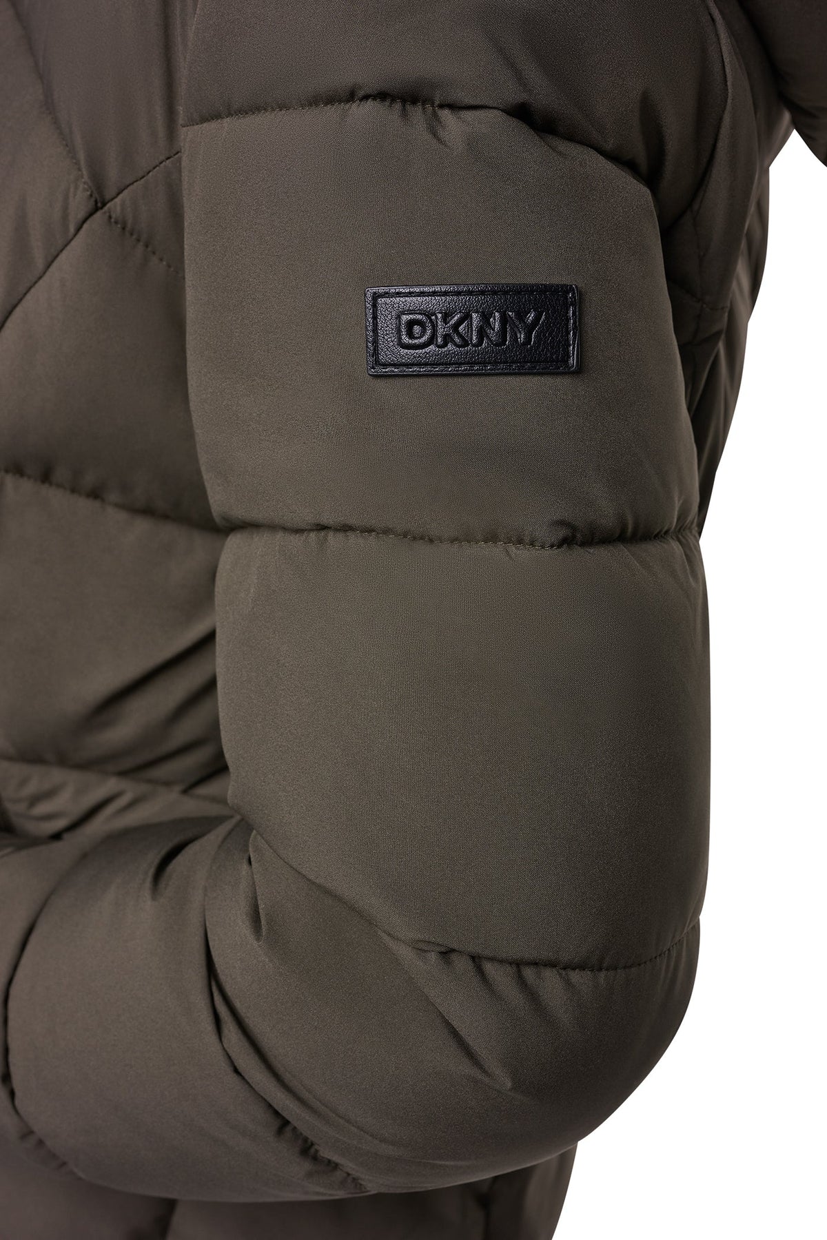 STRETCH HOODED PUFFER JACKET