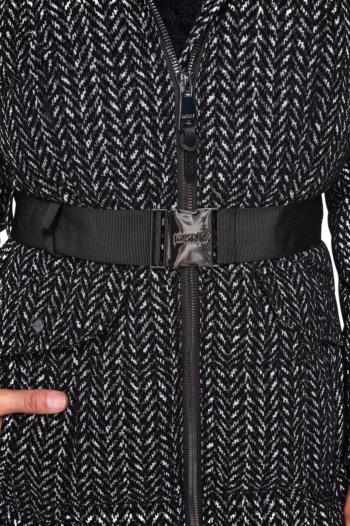 MAXI PUFFER WITH BELT