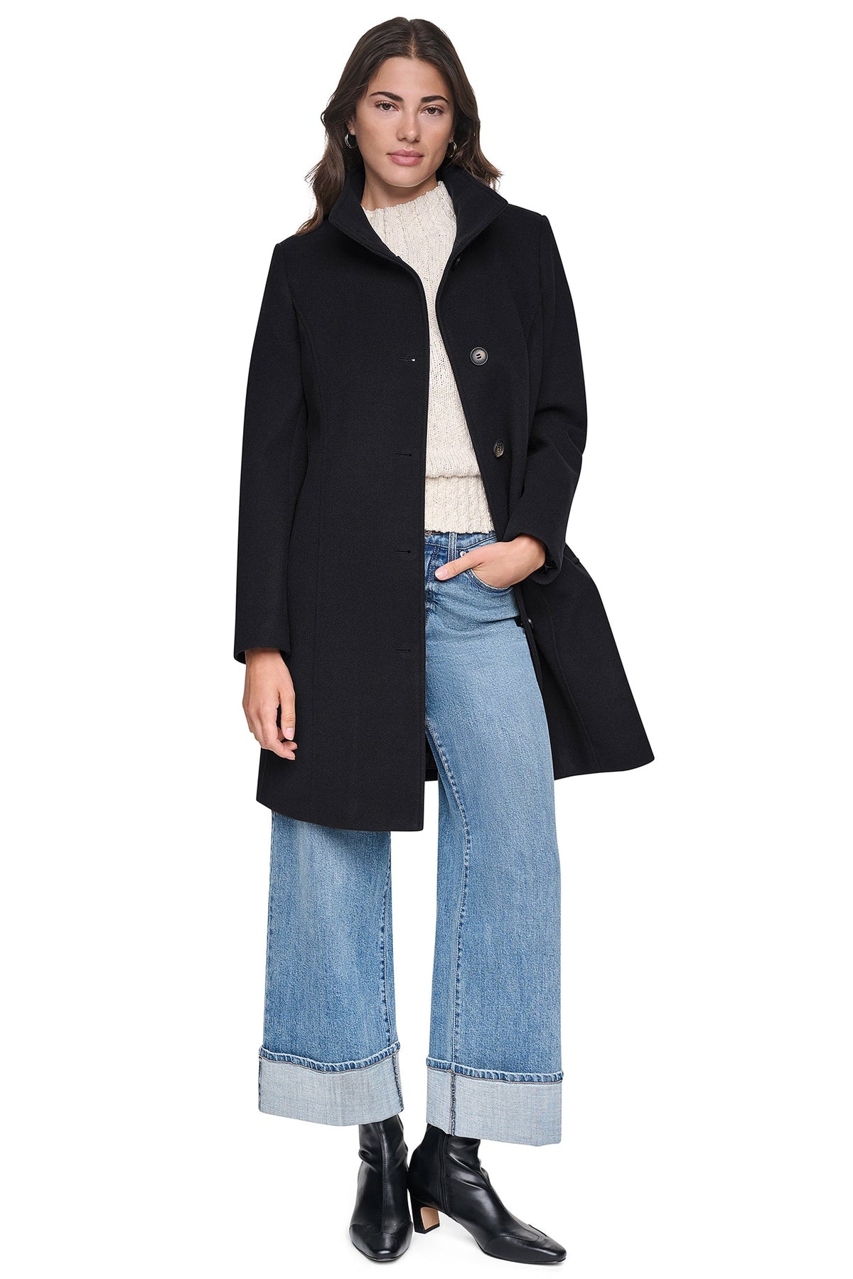 CLASSIC STAND COLLAR TAILORED WALKER