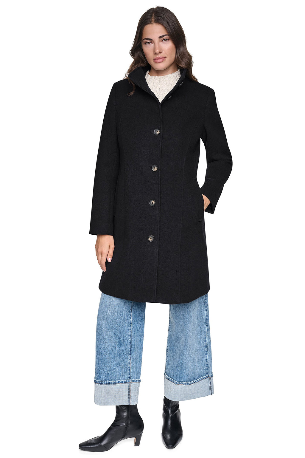 CLASSIC STAND COLLAR TAILORED WALKER