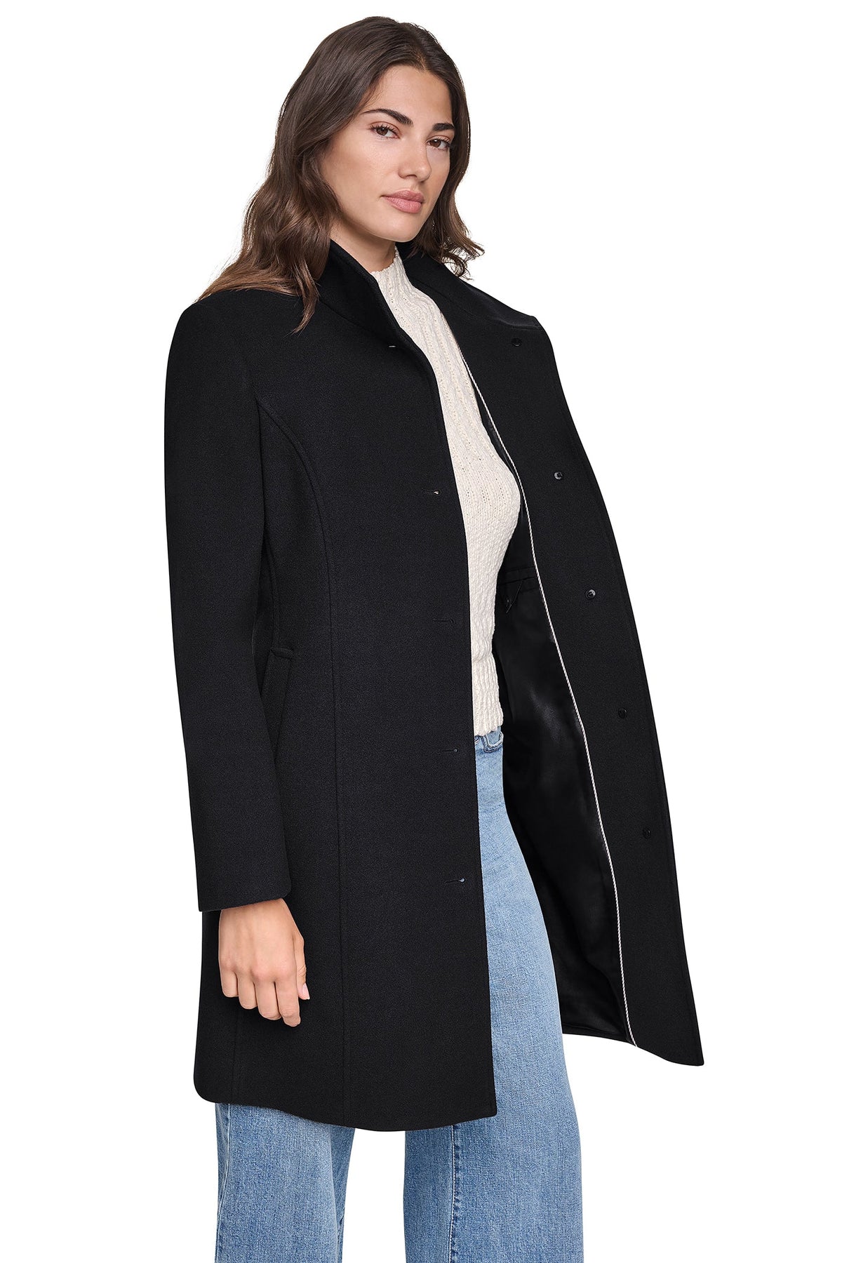 CLASSIC STAND COLLAR TAILORED WALKER