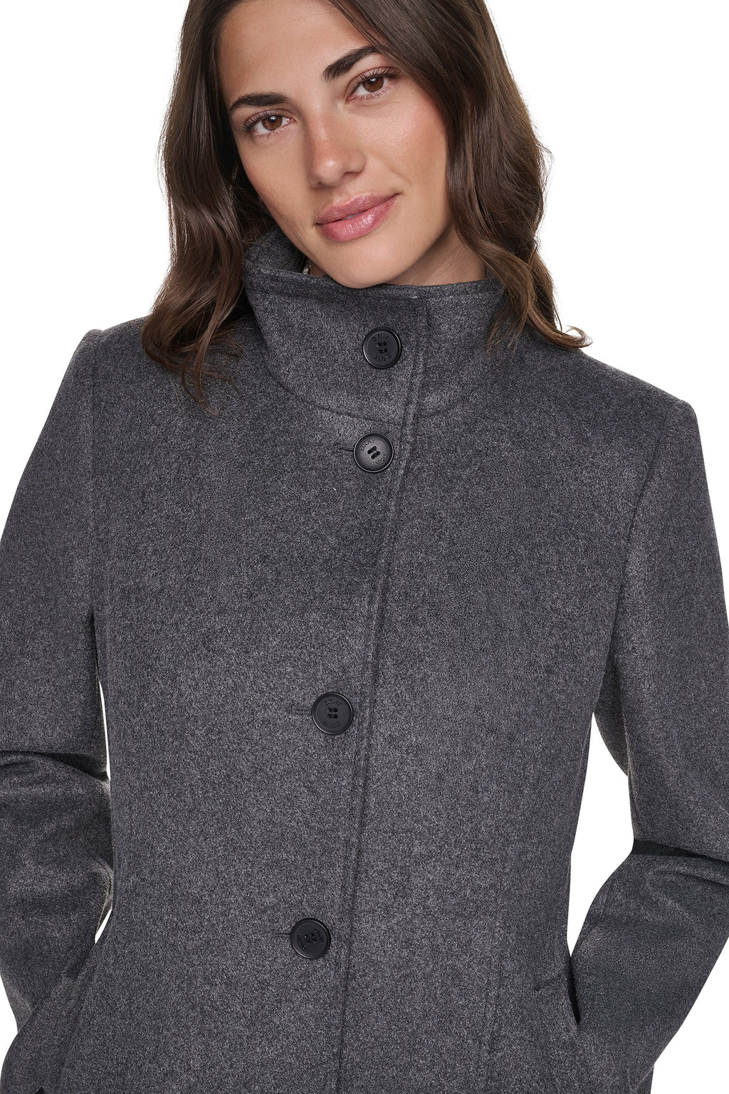 CLASSIC STAND COLLAR TAILORED WALKER