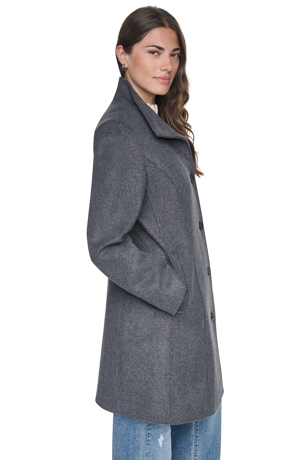CLASSIC STAND COLLAR TAILORED WALKER