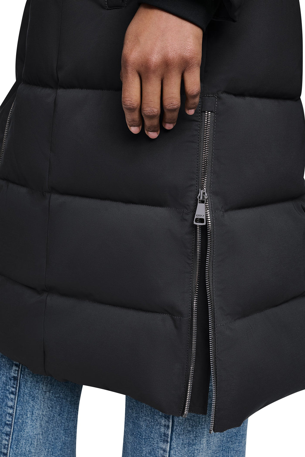 MAXI PUFFER WITH BELT