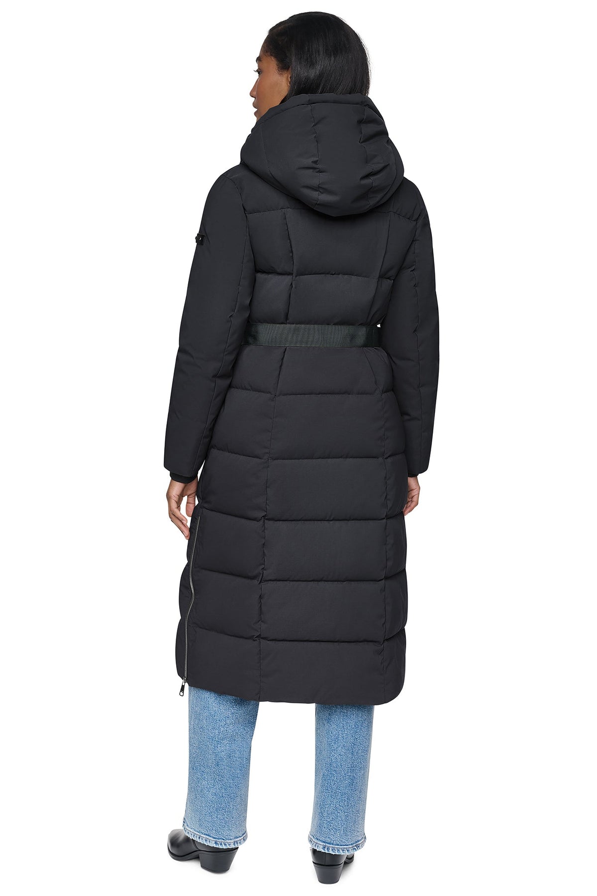 MAXI PUFFER WITH BELT